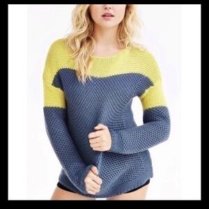 UNIF X Urban Outfitters | Color block knitted Sweater XS